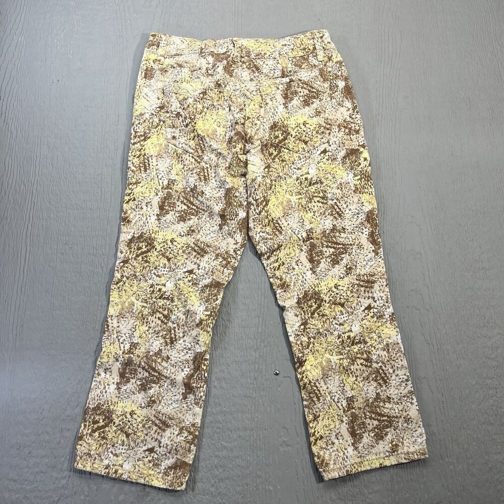 Bandolino Jeans Tatyana Capri Pants Women's 6 Super Stretch Slim Fit Multicolor